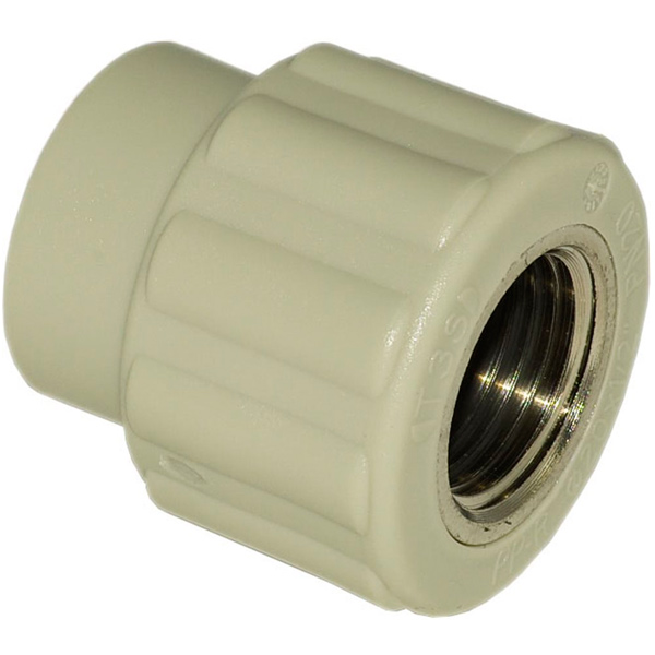 Муфта Hi-Therm ВР з металевою різьбою для ПП труб 40x5/4 мм