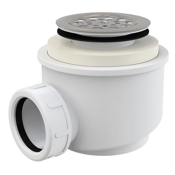 Сифон для поддона Alca Plast с нержавеющей решеткой d50