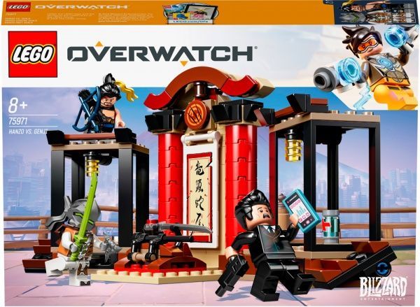 Конструктор LEGO Overwatch Гиндза против Гэндзи 6250949