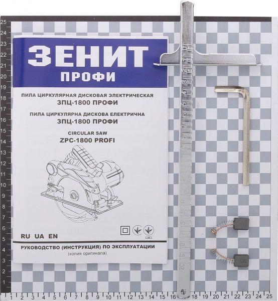 Пила дисковая Зенит ЗПЦ-1800 833076