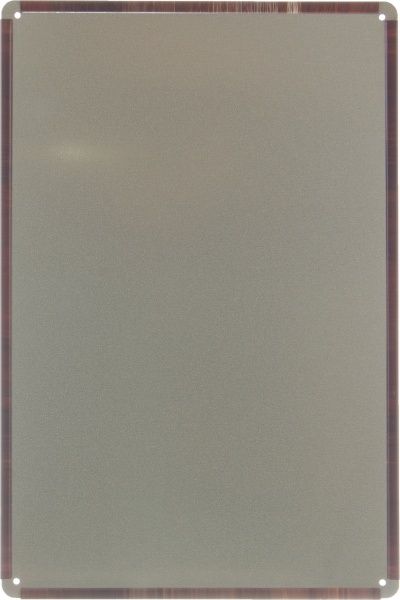 Табличка жестяная печатная No stupid 30x20 см разноцветный 