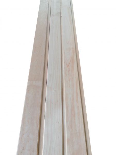 Вагонка дерев'яна в/ґ софт-лайн вільха 14x80x1800 мм (5 шт./уп.)