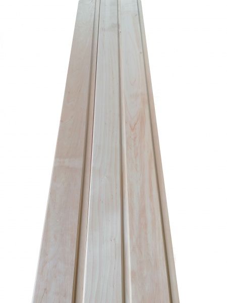 Вагонка деревянная в/с софт-лайн ольха 14x80x1800 мм (5 шт./уп.)