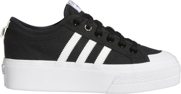 Кеди Adidas NIZZA PLATFORM W FV5321 р. UK 6 чорний