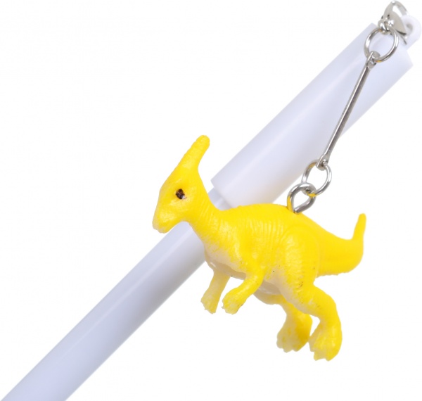 Ручка гелевая Палеонтологическая эра белая 