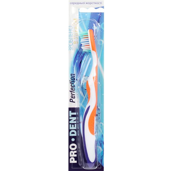 Зубная щетка Prodent Perfection средней жесткости 1 шт.