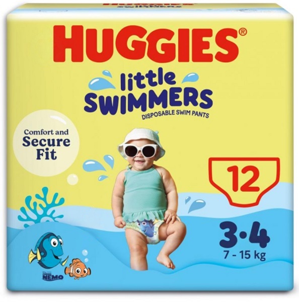 Подгузники-трусики Huggies Little Swimmers 4 7-15 кг 12 шт. — фото 1
