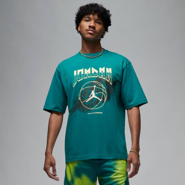 Футболка Nike M J SPRT GFX 85 SS CREW FB7445-319 р.XL разноцветный
