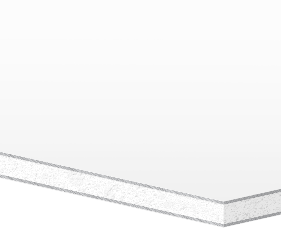 Алюмінієва композитна панель SIGNBOND 3 мм, 1500х750 мм WHITE