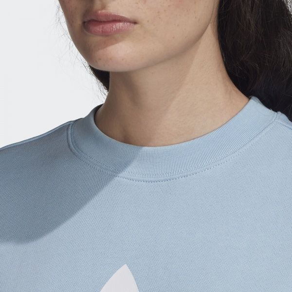Світшот Adidas TRF CREW SWEAT FM3289 р. 34 блакитний