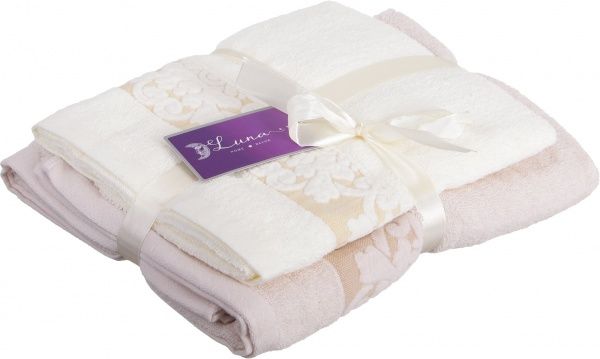 Набор полотенец Grace 2 шт айвори Luna 