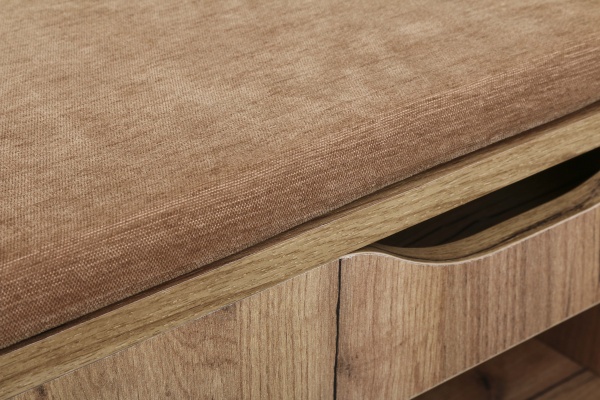 Тумба для обуви Embawood Комфи 1036x320x480 мм дуб крафт золотой 