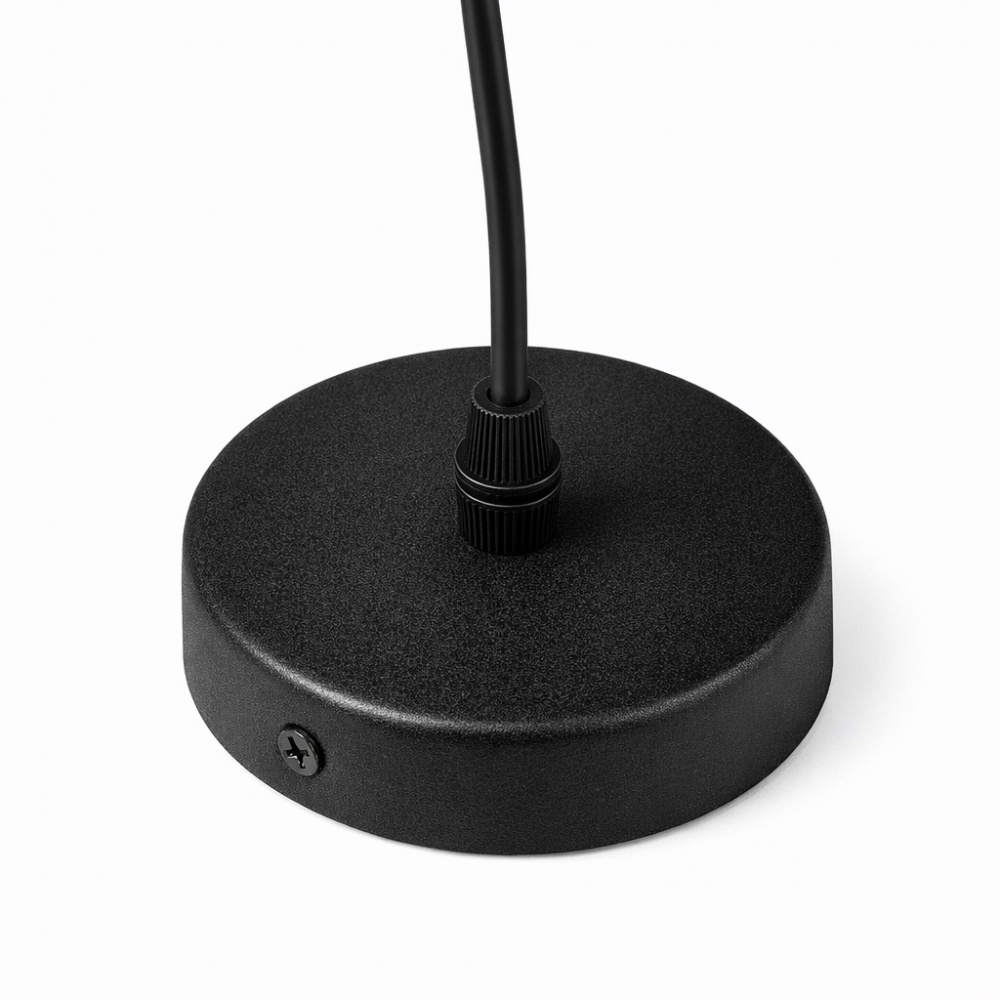 Світильник підвісний LIGHT SET OBRIY D300 1x40 Вт E27 чорний/білий/золото