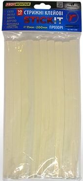 Стрижні клейові Mustang 11 мм 10 шт.