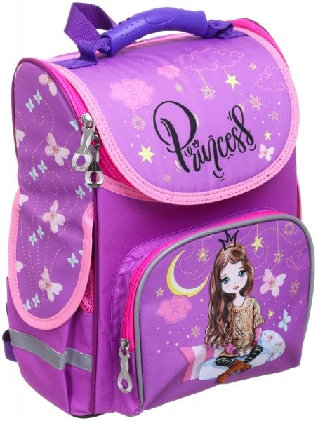 Рюкзак каркасный ортопедический Девочка 33x26x16 см