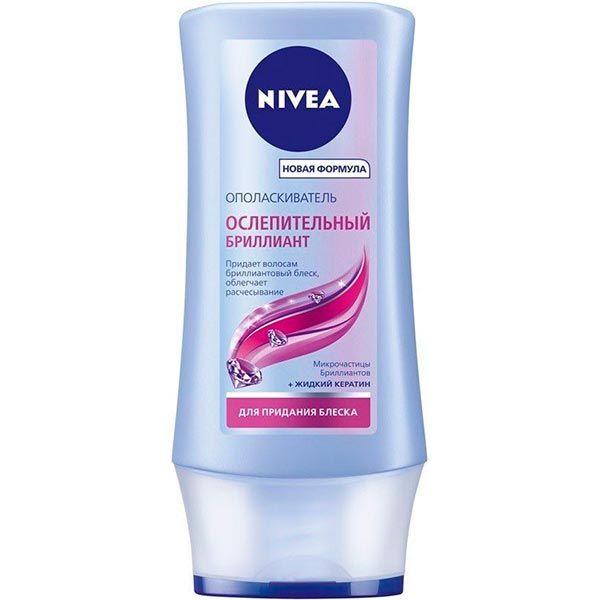 Ополаскиватель Nivea Сияние и забота для тусклых волос 200 мл