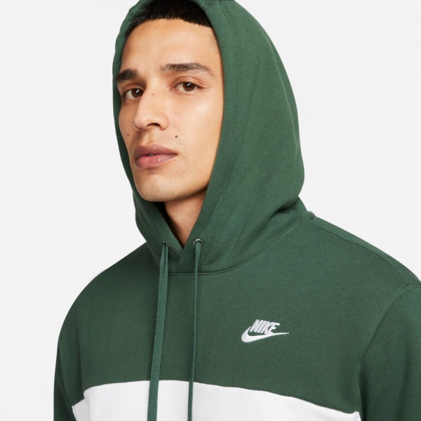 Джемпер Nike M NK CLUB+ FT CB HOODIE FB7415-323 р.XL різнокольоровий