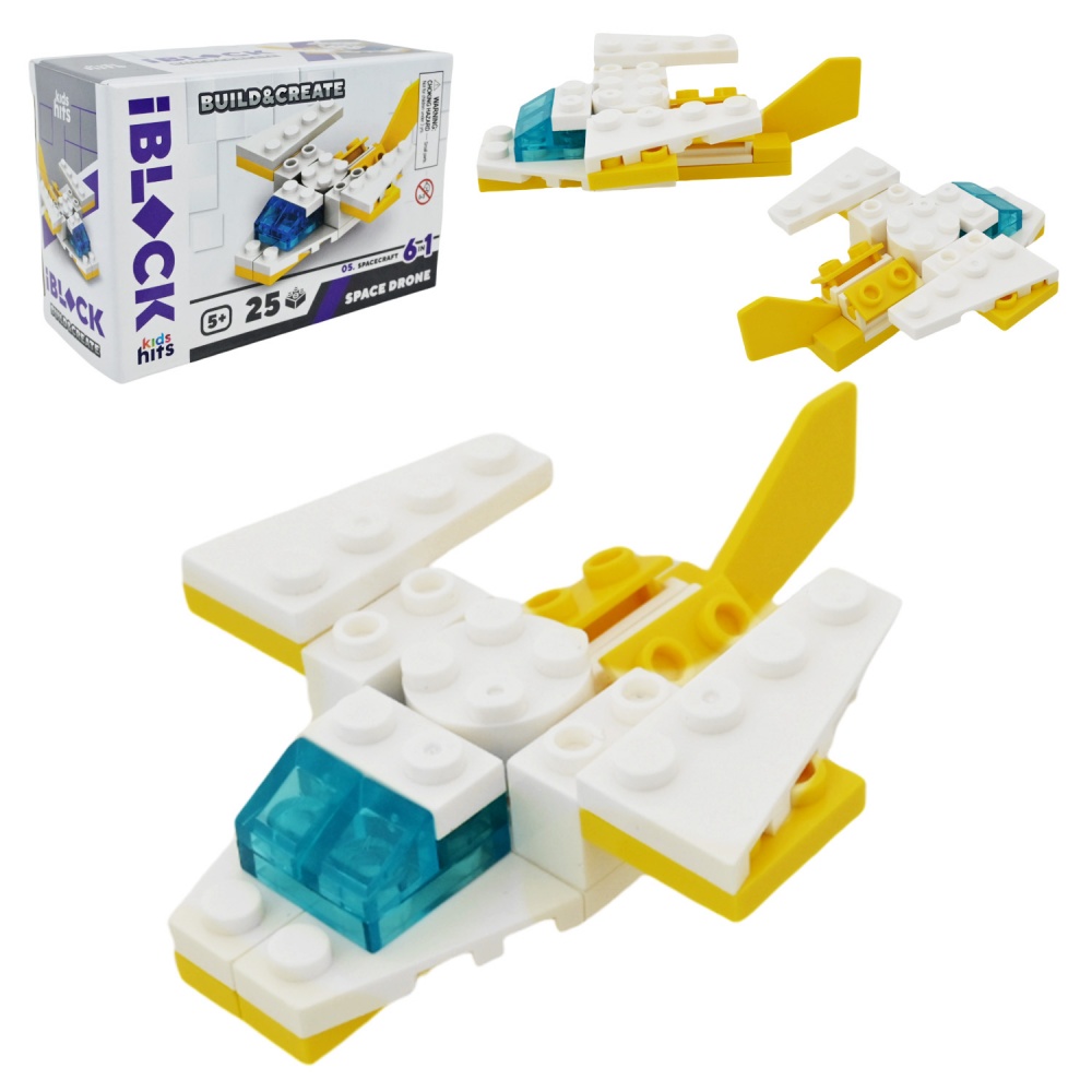 Конструктор Iblock Kids hits JUNIOR Космос (в ассортименте) KH51/003