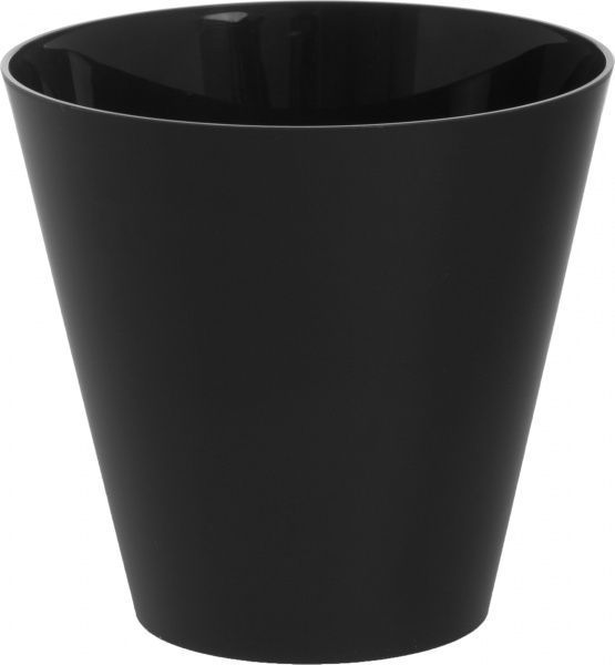 Горшок пластиковый Prosperplast Tubus круглый 12л антрацит (74953-433) 
