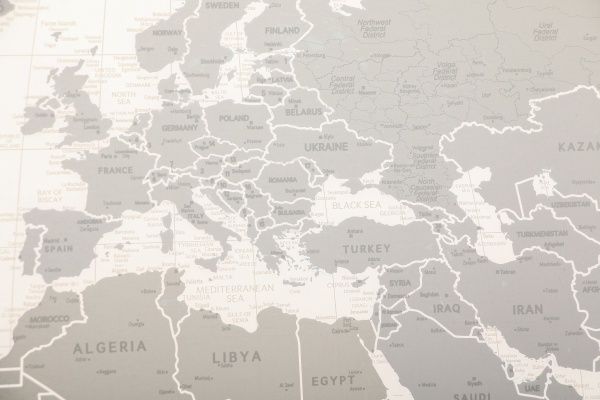 Скретч-карта Travel Map AIR World (англ)