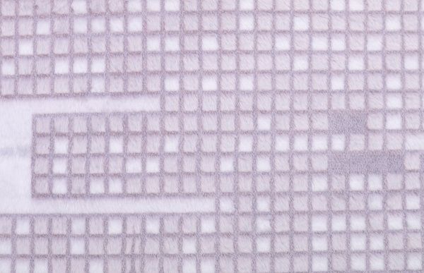 Подушка декоративная Brooklin 45x45 см фиолетовый с белым La Nuit 