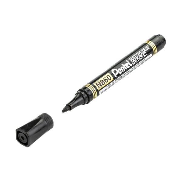 Маркер перманентний чорний  Pentel N860