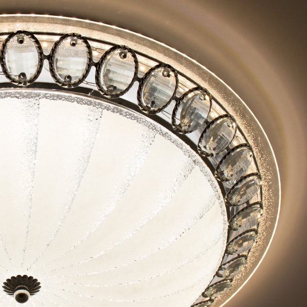 Світильник світлодіодний Luminaria 72 Вт білий з хромом 3000/4000/6500 К CASABLANCA CHROME 72W 