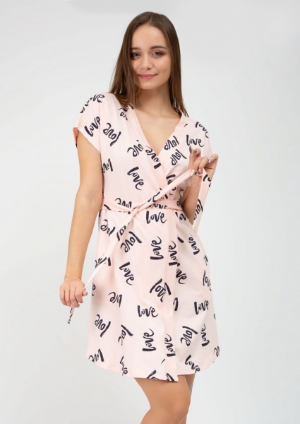 Халат женский Roksana Love р. 54 разноцветный №1157/12030
