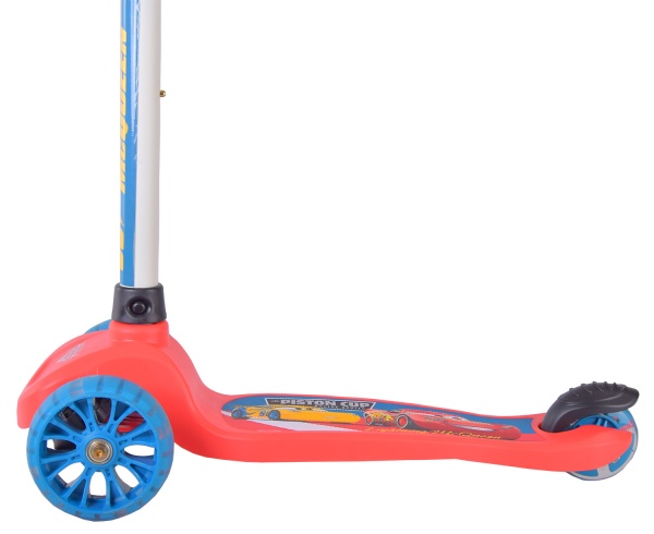 Самокат Disney Cars червоний LS2214 