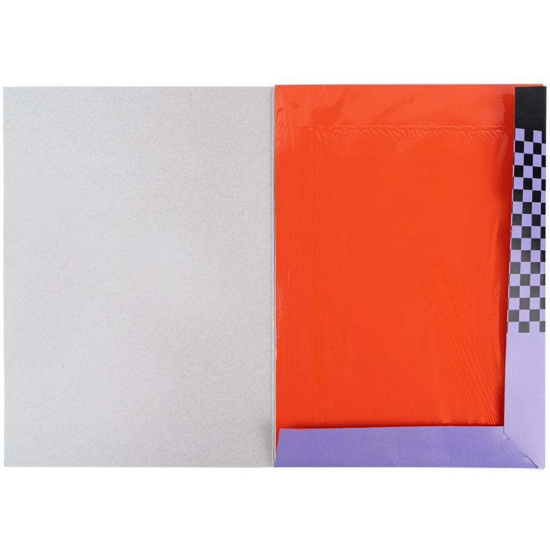 Картон двухсторонний А4 10 листов/10 цветов HK24-255-2 KITE