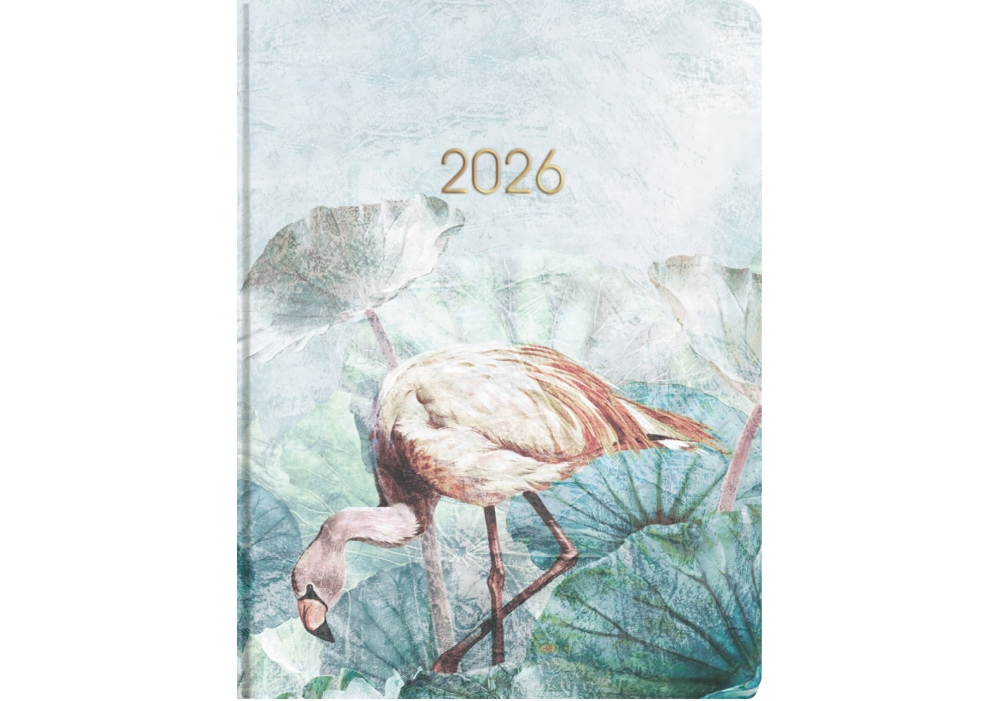 Дневник датированный Фламинго Economix A5 2026