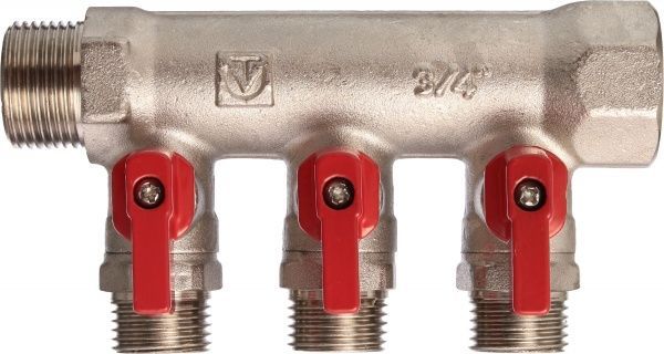 Коллектор Valtec отсекающий ВН 3/4х1/2