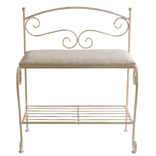 Банкетка Метал Арт Ліон бежевий 