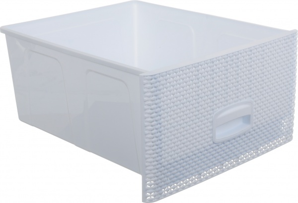 Комод пластиковий RIO 8515WH на 4 шухляди DROP білий 894x368x431 мм