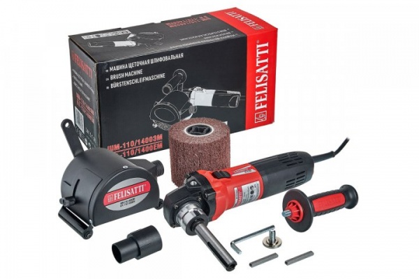 Щеточная шлифмашина Felisatti ШМ 110/1400ЭМ/F88020