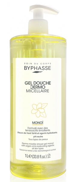 Гель мицеллярный Byphasse Monoi Tahiti 1000 мл