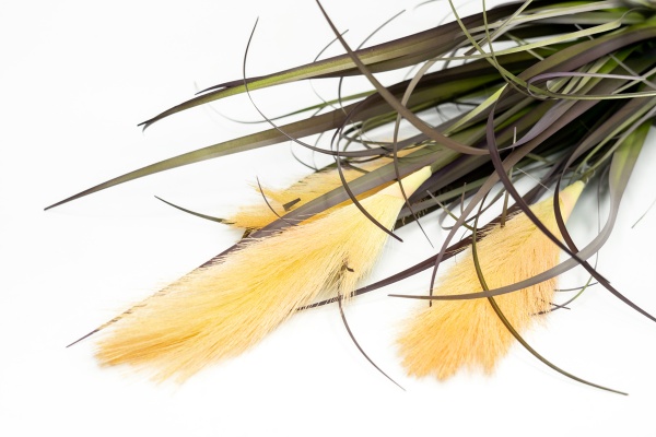 Камыш искусственный серый в горшке 74 см Девилон