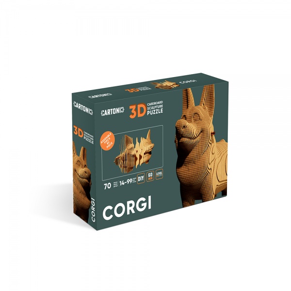3D-конструктор Cartonic CORGI CARTCORG