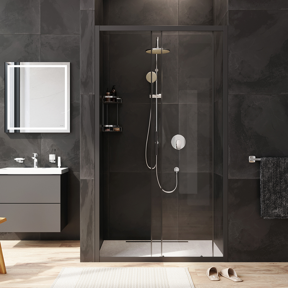 Душевые двери AM.PM W90UG-110-1S-195BT Gem Solo Slide