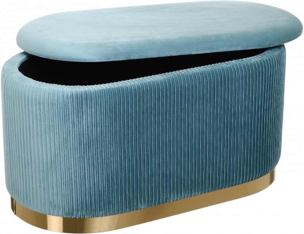 Сундук-пуф Sensio для хранения Francis 400х780х415 мм голубой (VWF19A155VA-62A)