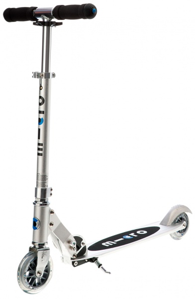 Самокат Micro Sprite silver matt срібний SA0019 