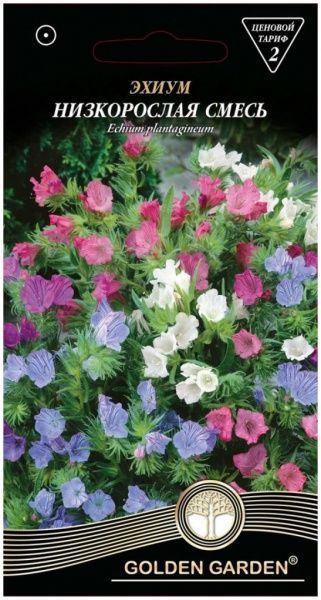Насіння Golden Garden ехіум Низькоросла суміш 0,5 г