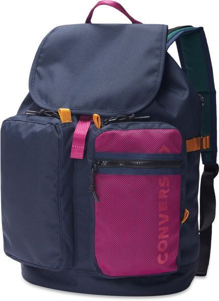 Рюкзак Converse RUCKSACK_OBSIDIAN/CLOVER/CACTUS 10019892-467 темно-синійрожевий