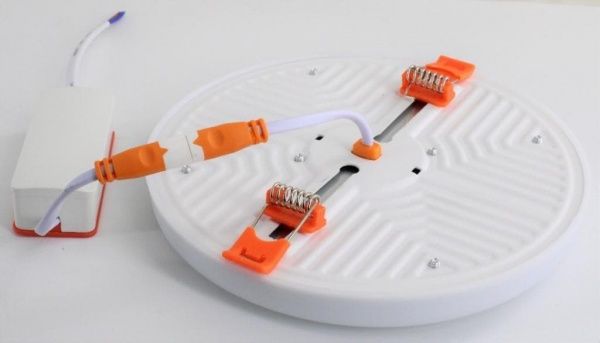 Світильник світлодіодний вбудовуваний Luxray круг 18 Вт 4200 К білий 