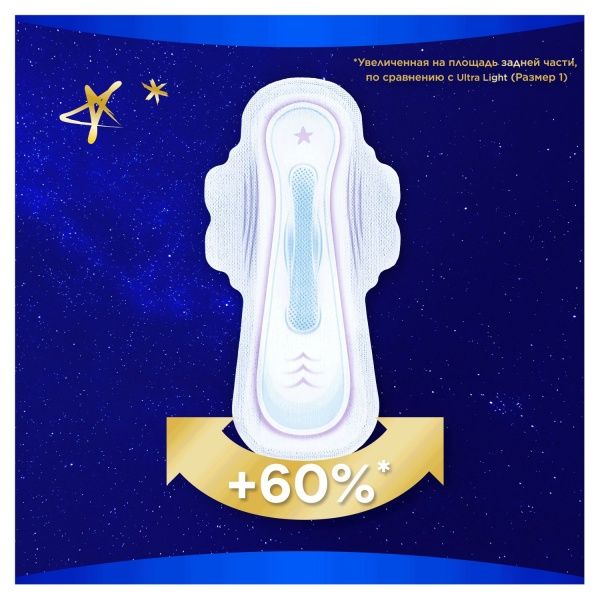 Прокладки гігієнічні Always Ultra Secure Night Extra (розмір 6) 5 шт.