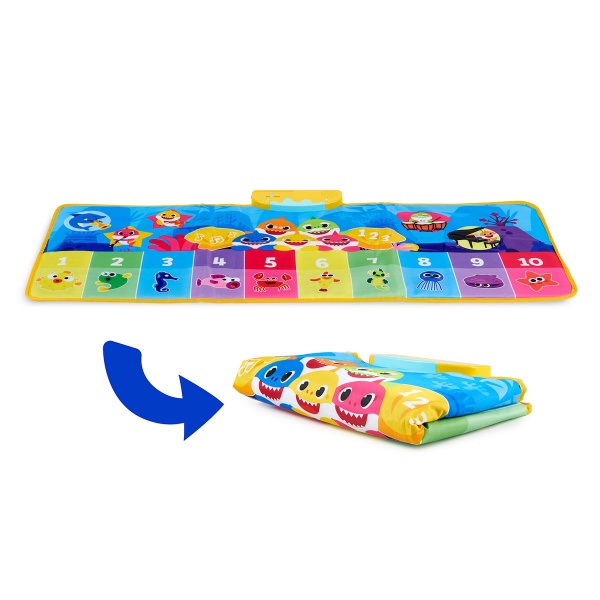 Игровой центр BABY SHARK коврик-пианино Прыгай и пой