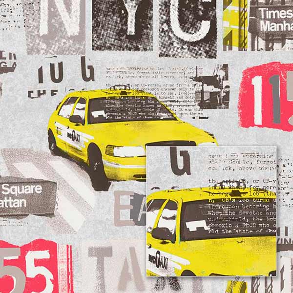 Шпалери Sintra Beverly TAXI 365731 