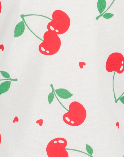 Футболка для девочек Blue Seven хлопок 100% Вишенка р.74 белый 901117 X * 98 