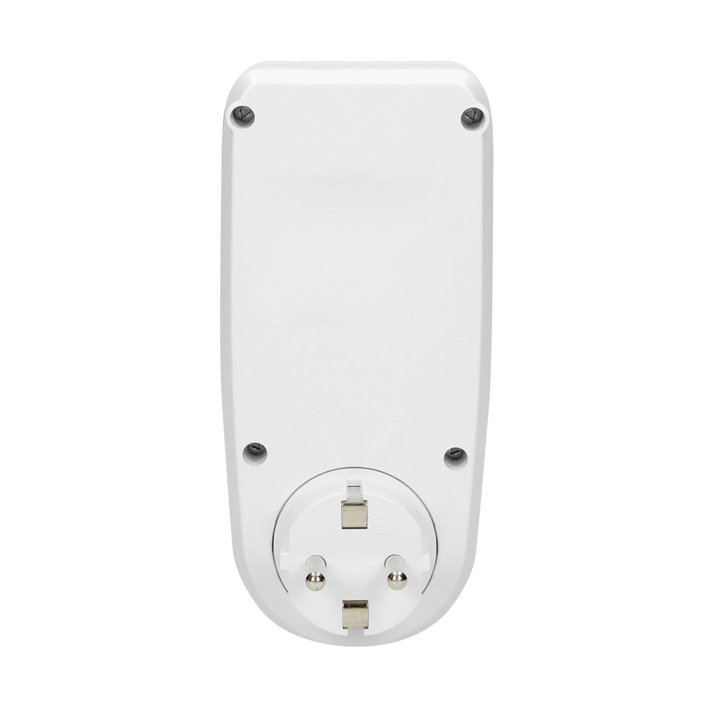 Энергометр розеточный E.NEXT 16А shuko белый OR-WAT-435(GS)