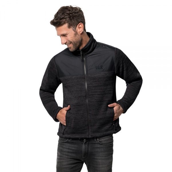 Джемпер Jack Wolfskin AQUILA JACKET MEN 1704591-6000 р. L чорний